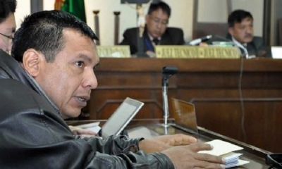 elipe Alejandro Moza fue detenido este lunes en Villa Montes