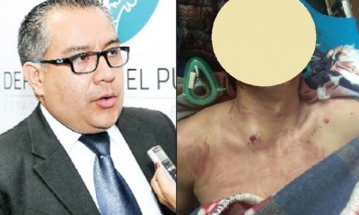 Nelson Cox y el cuerpo de OTI/Foto. Producción Kandire