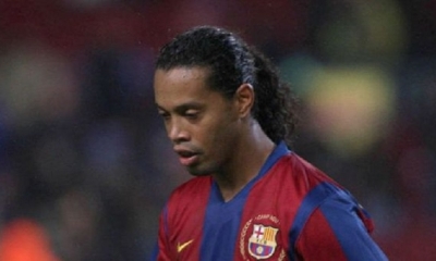 Ronaldinho en su paso por Barcelona. | Fuente: EFE