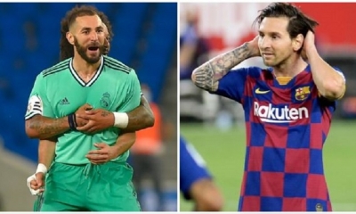 Karim Benzema está a cuatro goles de Lionel Messi | Fuente: AFP