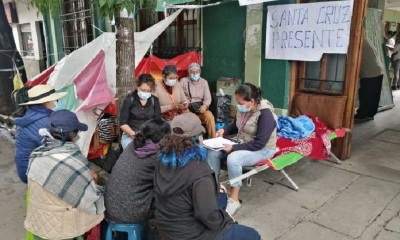 Dos bajas en el séptimo día de huelga de hambre de pacientes con cáncer en Tarija.