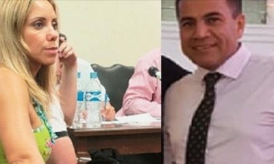 Guiguita Arteaga y su esposo Fernando Moreira/Foto. RRSS