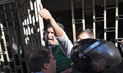 El alcalde de la ciudad José María Leyes.