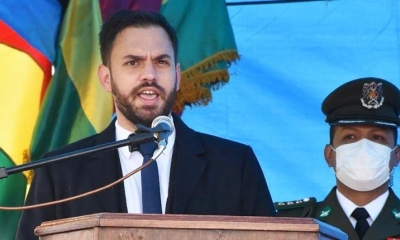 Eduardo del Castillo. | Ministro de Gobierno | Cortesia