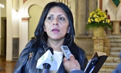 Gísela López, Ministra de Comunicación/Foto. RRSS