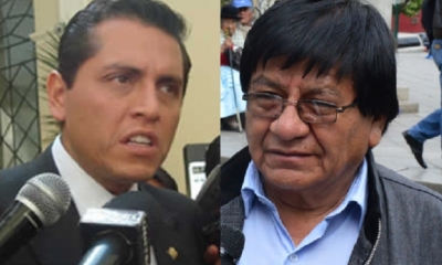Bernard Gutiérrez y  Ascencio Lazo/Foto. Kandire
