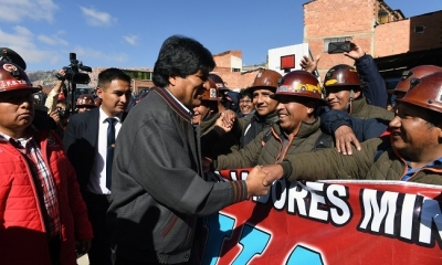 Presidente Evo Morales. Foto: ABI