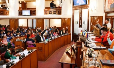 Sesión en la Cámara de Diputados. | @SenadoBolivia