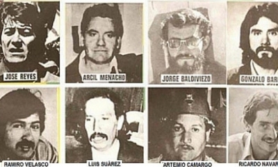 Fueron asesinados ocho miembros de la Dirección Nacional Clandestina del Movimiento de Izquierda Revolucionaria (MIR).