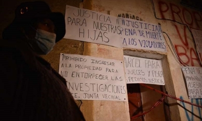 La casa del feminicida serial en El Alto.