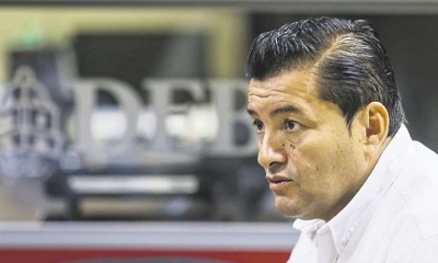 El alcalde Jhonny Fernández 