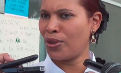 Damayantis Marquez, representante del sector Salud