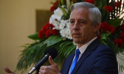 Presidente en ejercicio Álvaro García Linera. Foto: RRSS