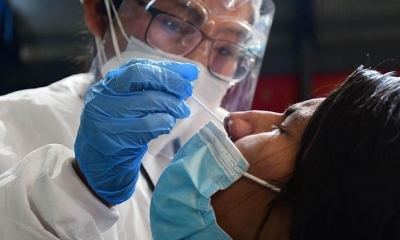 La realización de pruebas de antígeno nasal para la detección de Covid-19.