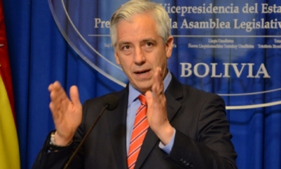 Alvaro Garcia Linera/Foto. Vicepresidencia