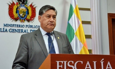 El fiscal General del Estado, Juan Lanchipa