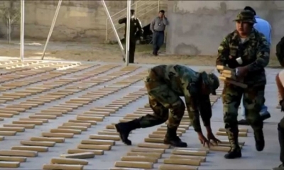 Cocaína decomisada en uno de los operativos de la Felcn.