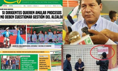 El Alcalde,aseguró que se cumplió la ley/Foto. Kandire