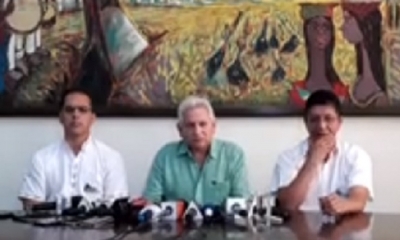 Así lo informó el gobernador de Santa Cruz/Foto. Captura de pantalla 