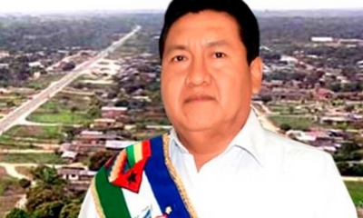 El alcalde del municipio cochabambino de Entre Ríos, Aurelio Rojas