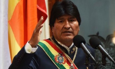 El presidente Evo Morales. 