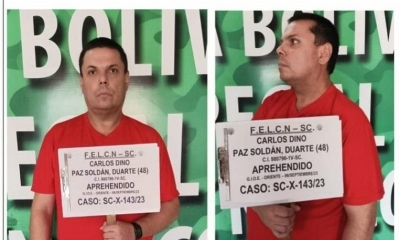 Carlos Dino P.S., empresario investigado por el envío de 440 kilos de droga a Polonia