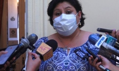Patricia Arce, senadora del MAS/Foto. RRSS