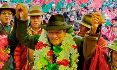 El candidato estuvo en Escoma,
