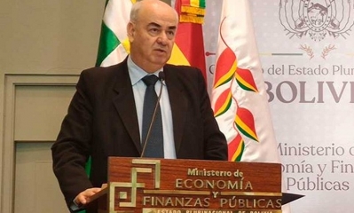 Foto / Archivo : El ministro de Economía, José Luis Parada