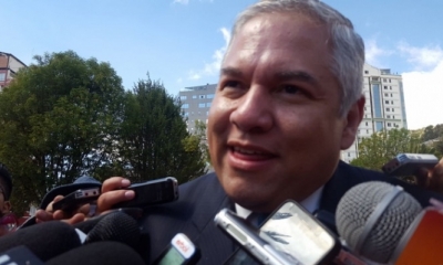 Enrique Reina, representante de la OEA en Bolivia. Foto: ANF