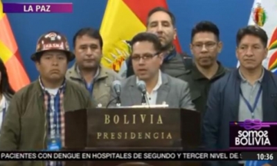 COB en conferencia de prensa. | Captura de pantalla