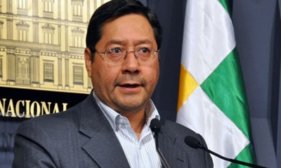 El exministro de Economía y Finanzas Públicas, Luis Arce