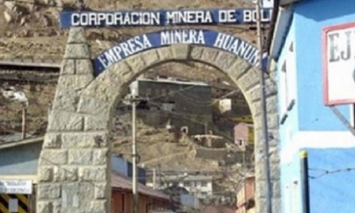 Se informó que los restos de Calderón se trasladarán la tarde de este martes al cementerio general de Huanuni.