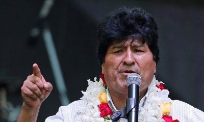 El expresidente Evo Morales.
