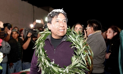 El excanciller del Estado, David Choquehuanca