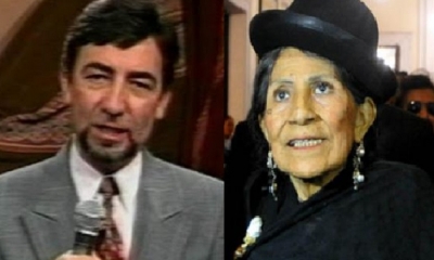 Carlos Palenque y Remedios Loza/Foto. Kandire