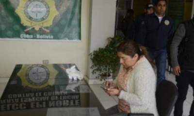 La autoridad judicial, quien pasó las últimas horas en dependencias de la EPI norte/Foto. RRSS