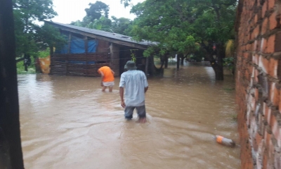 Así quedaron las casas en Trinidad/Foto. RRSS