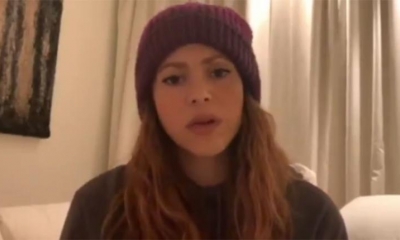 La cantante colombiana Shakira. 