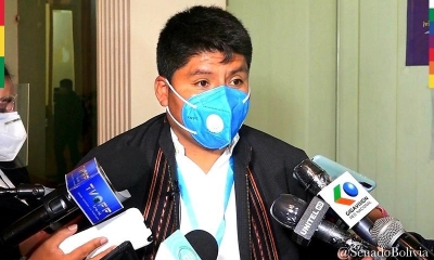 Senador Leonardo Loza (MAS).