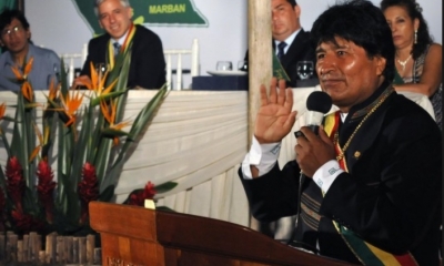 El presidente Evo Morales, saludó el sábado al departamento amazónico de Beni