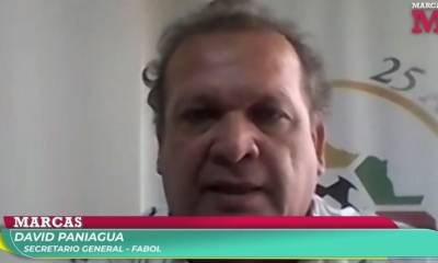 Paniagua en contacto vía zoom con el programa Marcas