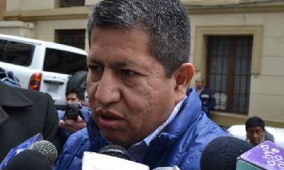 Luis Alberto Sánchez, ministro de Hidrocarburos /Foto.ABI