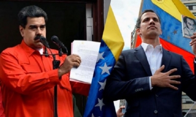 Nicolás Maduro y Juan Guaidó/Foto. RRSS