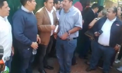 Todos pasaron la noche en la FELCC/Foto. Captura de pantalla
