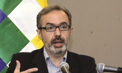 Jorge Richter, vocero presidencial del gobierno de Luis Arce.