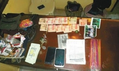 Parte del dinero recuperado /Foto. ED