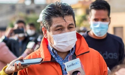 El director de Movilidad Urbana de la Alcaldía, Óscar Velarde. | GAMC