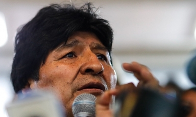 El expresidente del Estado Plurinacional de Bolivia, Evo Morales