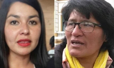 Marïa Calcina y Shirley Franco/Foto. Kandire